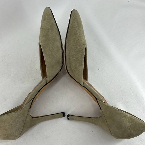 Vince Paulette D'Orsay Suede Pointed Toe Heels - Picture 8 of 10